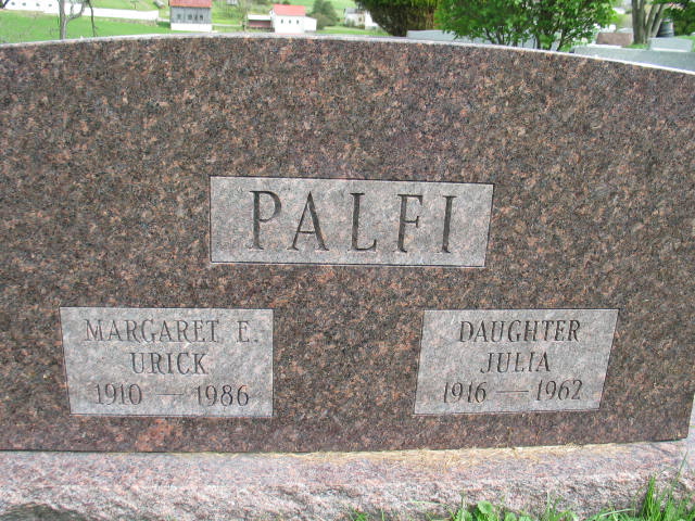 Margaret E. Urick and Julia Palfi