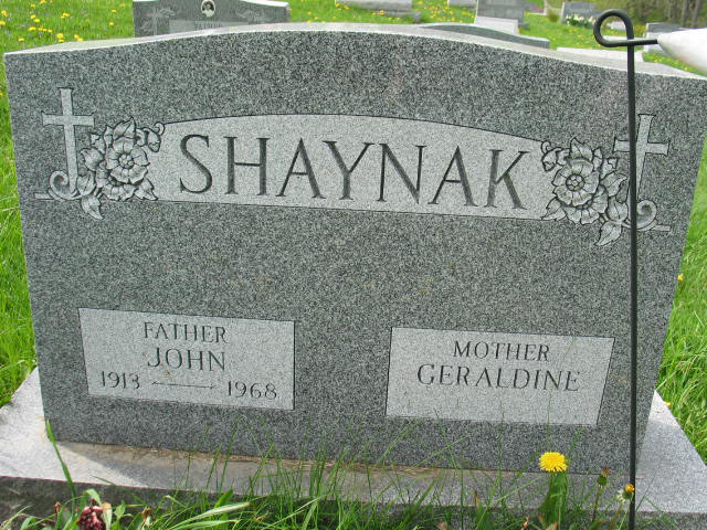 John and Geraldine Shaynak