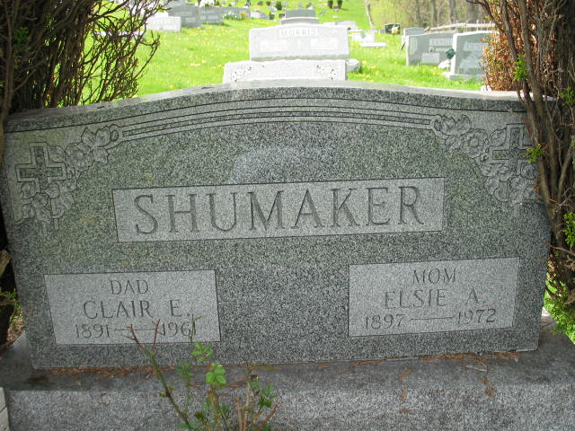Clair E. and Elsie A. Shumaker