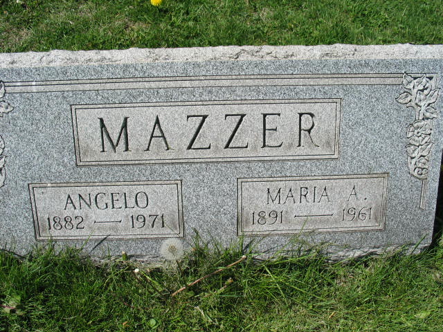 Angelo and Maria A. Mazzer