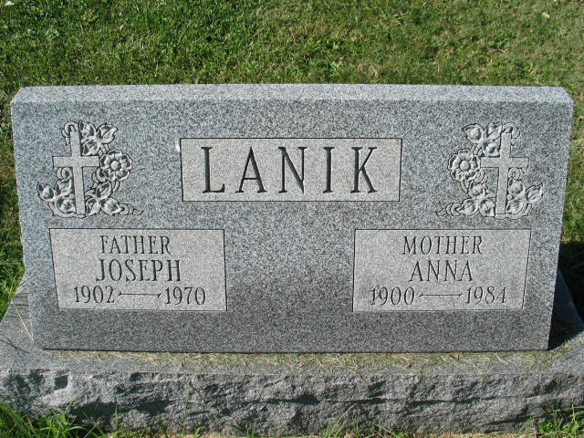 Joseph and Anna Lanik