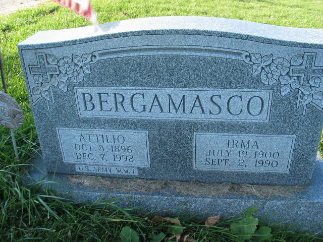 Attilio and Irma Bergamasco