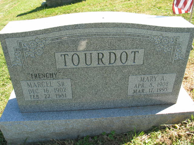 Marcel "Frenchy" Tourdot Sr. and Mary A. Tourdot