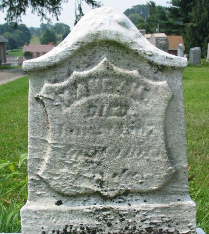Nancy M. Hill tombstone