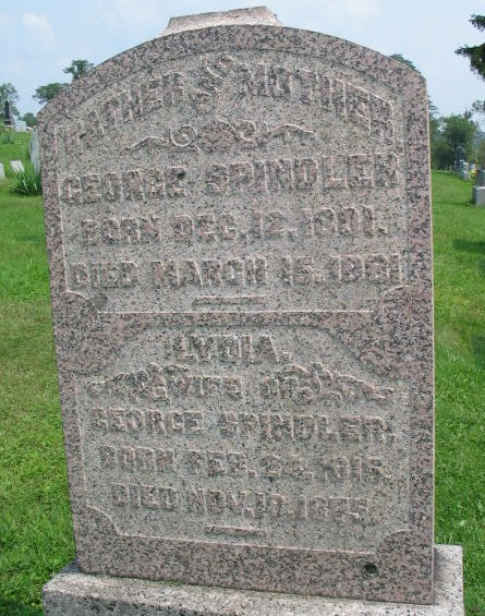 George Spindler tombstone