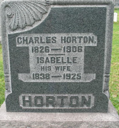 Charles Horton tombstone