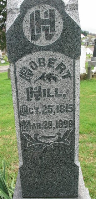 Robert Hill tombstone
