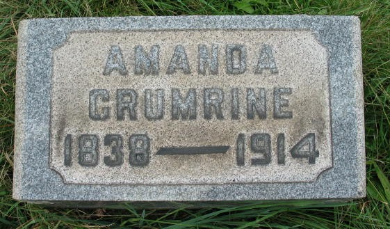 Amanda Crumrine tombstone