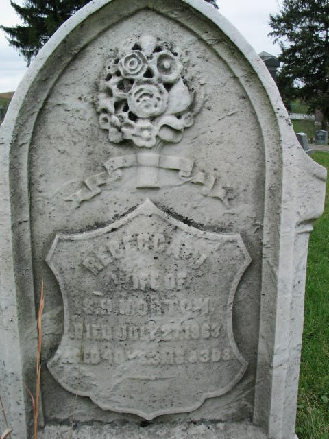 Rebecca J. Morton tombstone