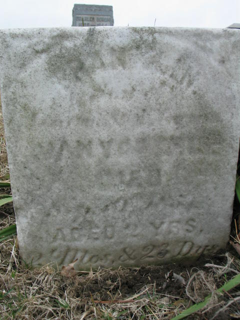 Franklin b. VanVoorhis tombstone