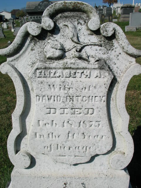 Elizabeth A. Ritchey tombstone