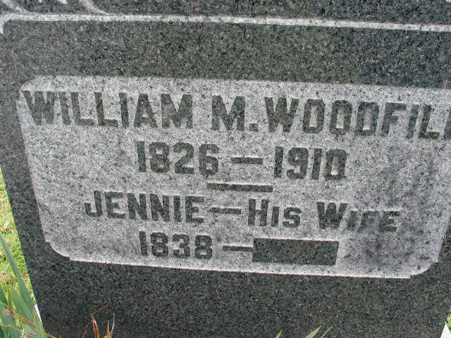 William M. Woodfill tombstone