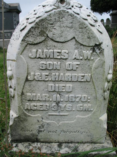 James Harden tombstone