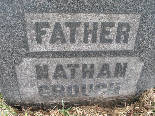 Nathan Crouch tombstone