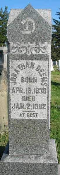 Jonathan Deems tombstone