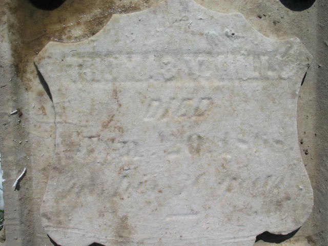 Thomas Y. Hill tombstone