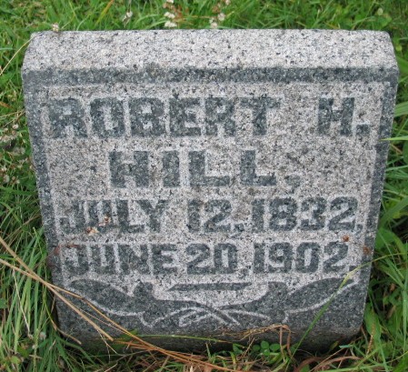 Robert H. Hill tombstone