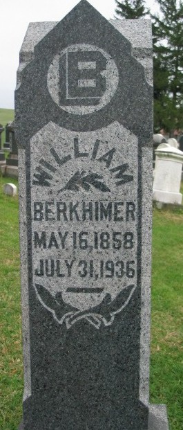 William Berkhimer tombstone