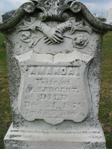 Amanda Sargent tombstone