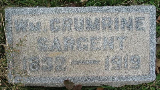 William Crumrine Sargent tombstone