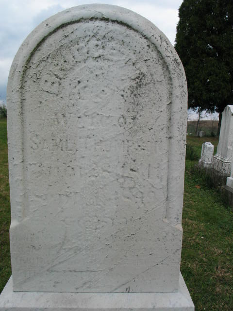 Bridget Dawson tombstone