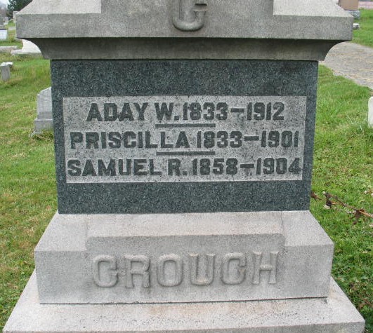 Aday, Priscilla, Samuel R. Crouch 