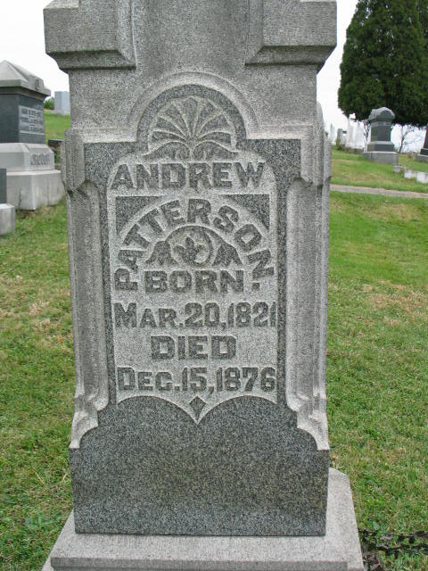 Andrew Patterson tombstone