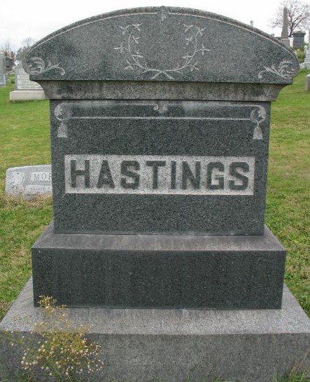 Hastings family monument