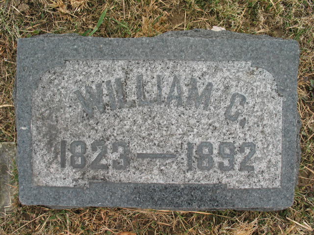 William C. Hastings tombstone