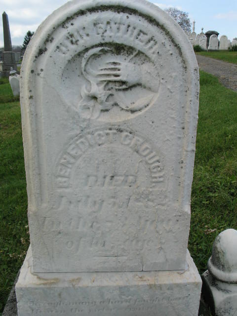 Benedict Crouch tombstone