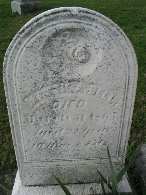 Mattie A. Bell tombstone