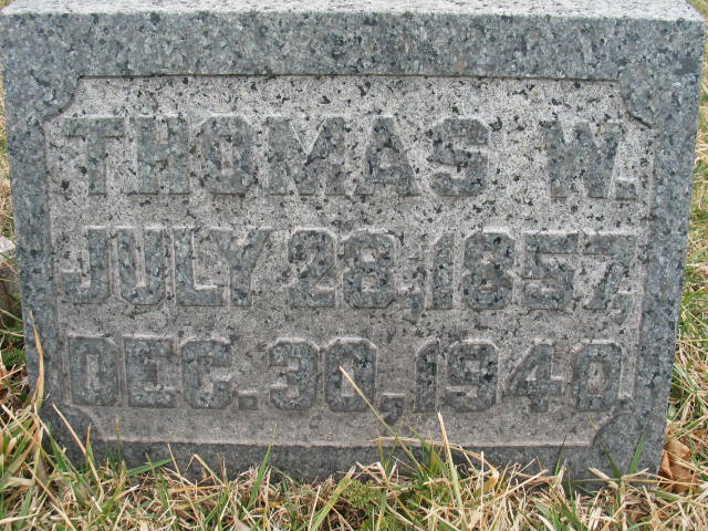 Thomas Scott tombstone