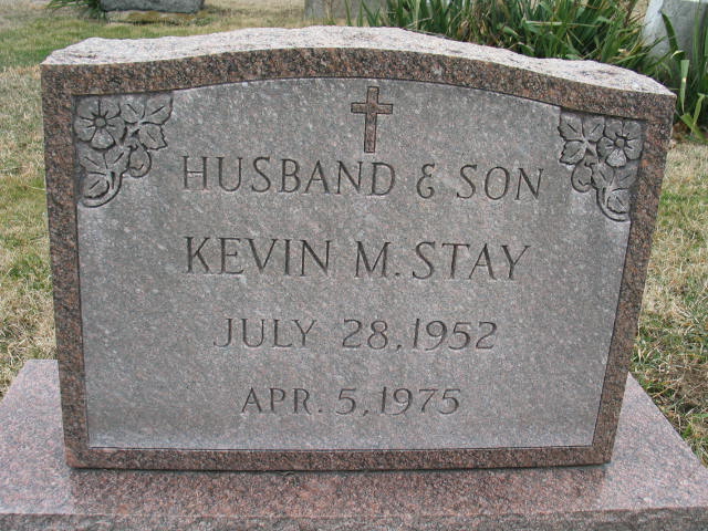 Kevin M. Stay tombstone