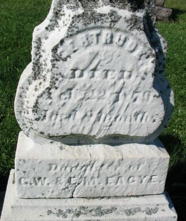 Gertrude Eagye tombstone