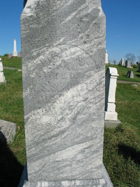 Mary Simonton tombstone