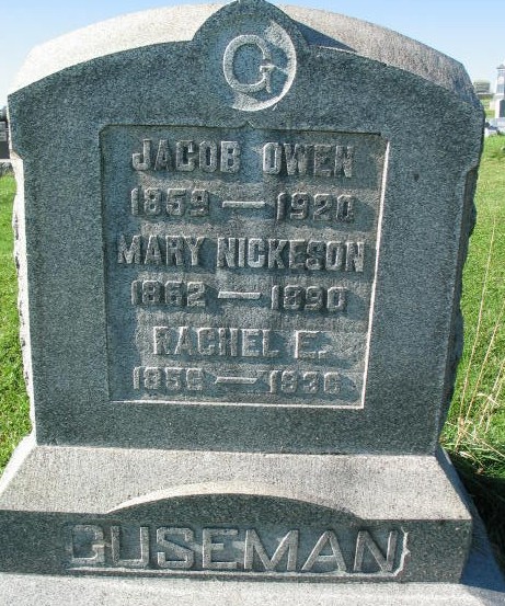 Jacob Owen, Mary Nickeson, Rachel E. Guseman