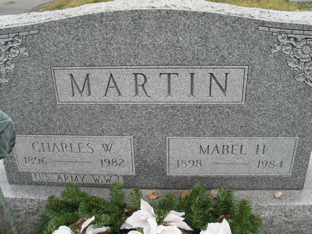 Charles W. and Mabel H. Martin