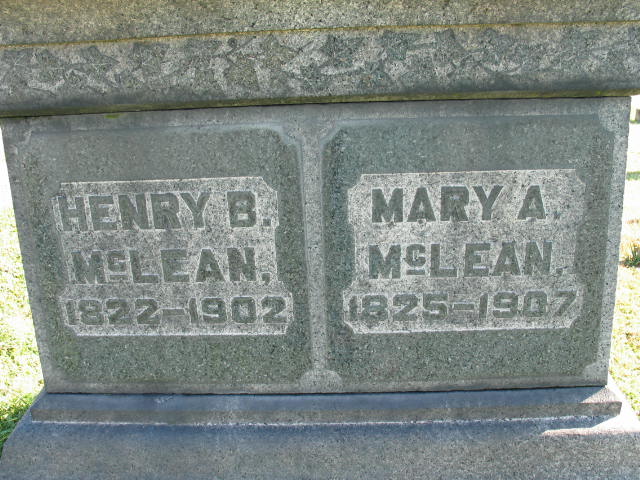 Mary A. and Henry B. McLean