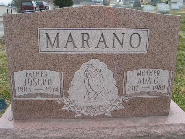 Joseph and Ada G. Marano