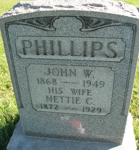 John W. and Nettie C. Phillips