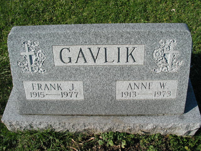 Anne W. and Frank J. Gavlik