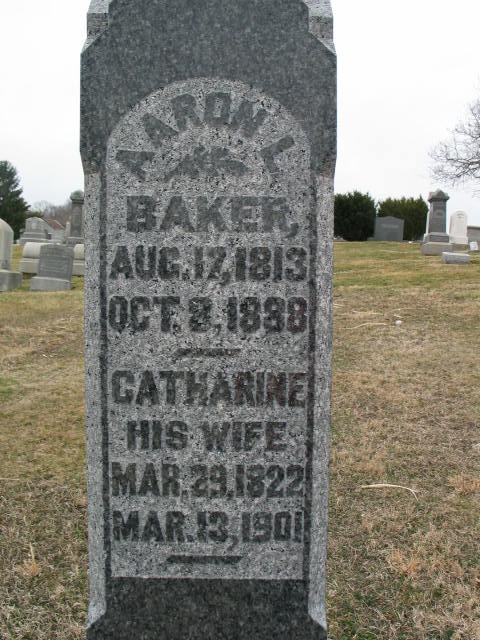 Aaron L.and Catharine  Baker