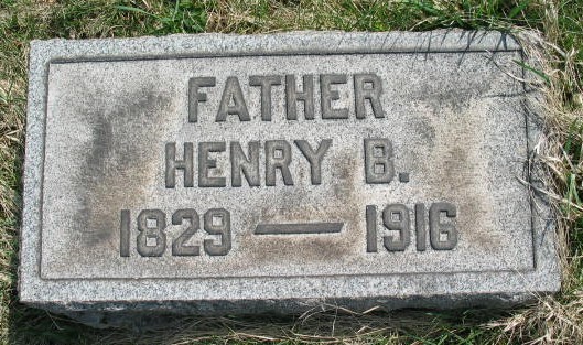 Henry B. Bristor tombstone