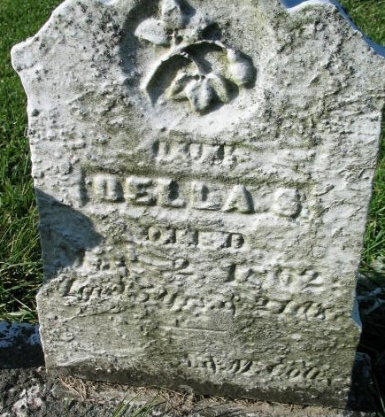 Oella S. Cole tombstone