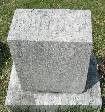 Mrs. Regester tombstone