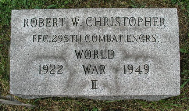 Robert W. Christopher tombstone