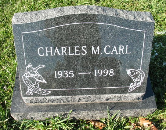 Charles M. Carl tombstone
