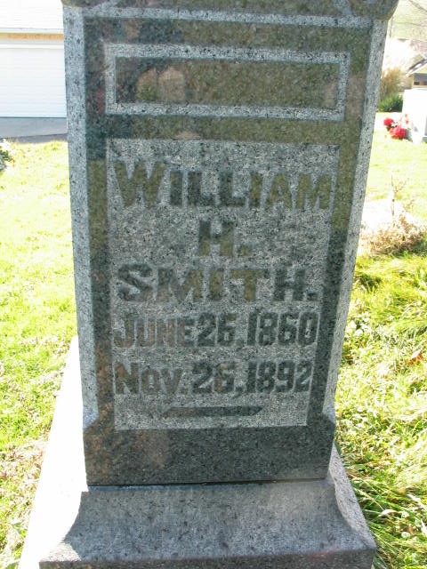 William H. Smith tombstone