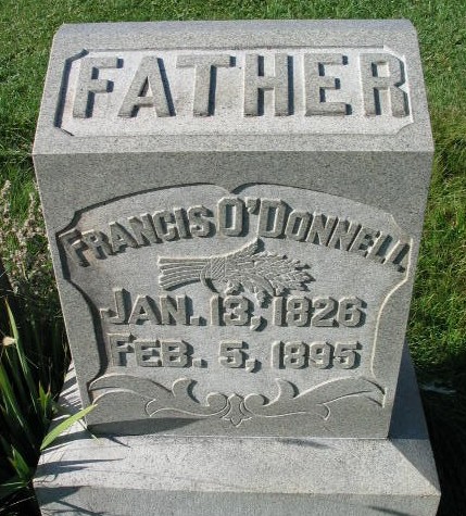 Francis O'Donnell tombstone