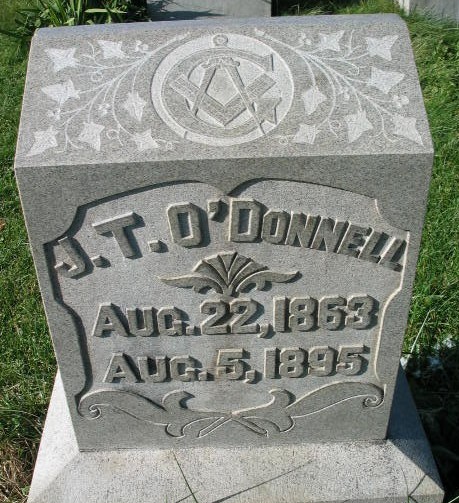 J. T. O'Donnell tombstone
